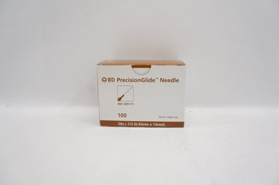 BD 305111 PrecisionGlide Ndle 26G 1/2 - Box of 100